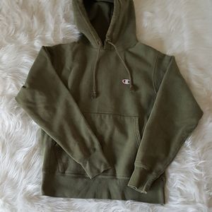 Green Champions Reverse Weave Hoodie